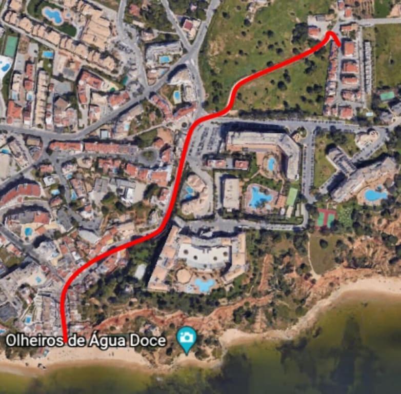 Espacoso Apt T2, Em Olhos Agua Albufeira Bagian luar foto